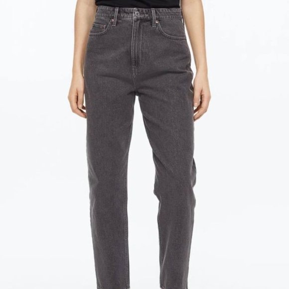 EUC H&M Loose Fit Mom Ultra High Jeans - Picture 6 of 9